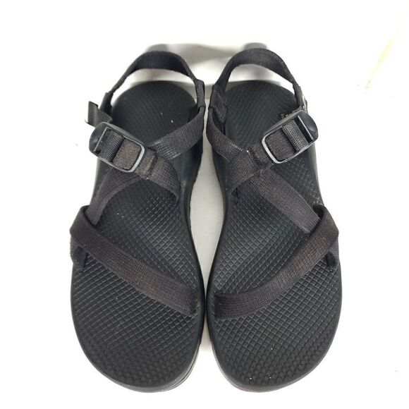 Chaco women’s Z/1 Classic Size US 10 Black Strappy Outdoor Sport Sandals Shoes - Picture 5 of 16